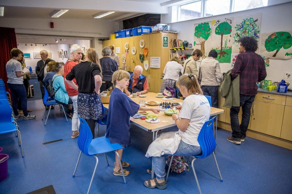 Community Activities at Bassetlaw Museum with Made By Katie Green, part of The Imagination Museum: Mayflower 400 project; by Roswitha Chesher